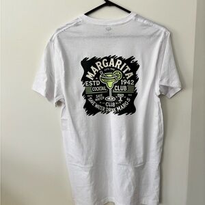 Margarita Graphic Short Sleeve Tee - White
